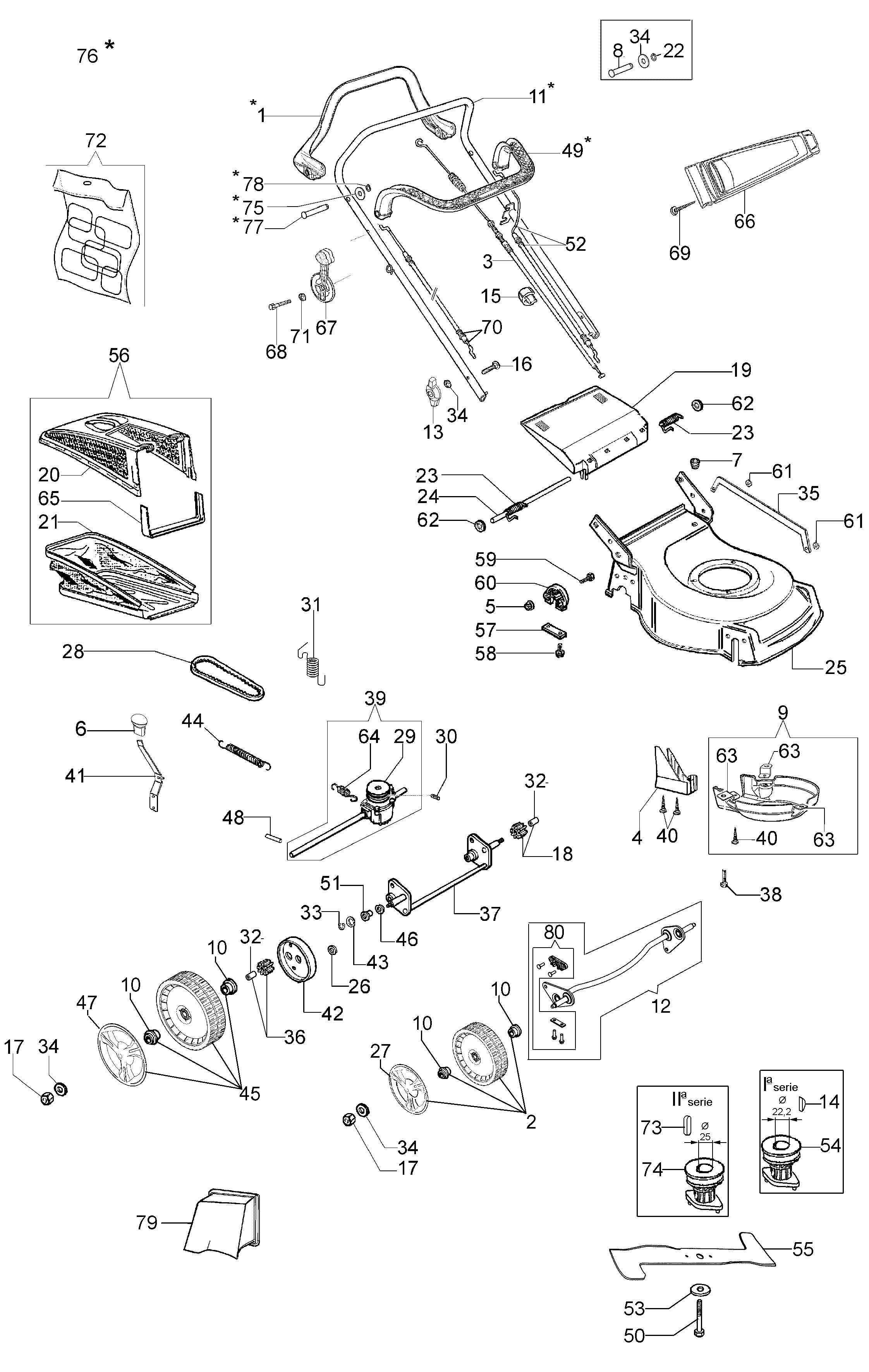 Illustrated parts list 2009