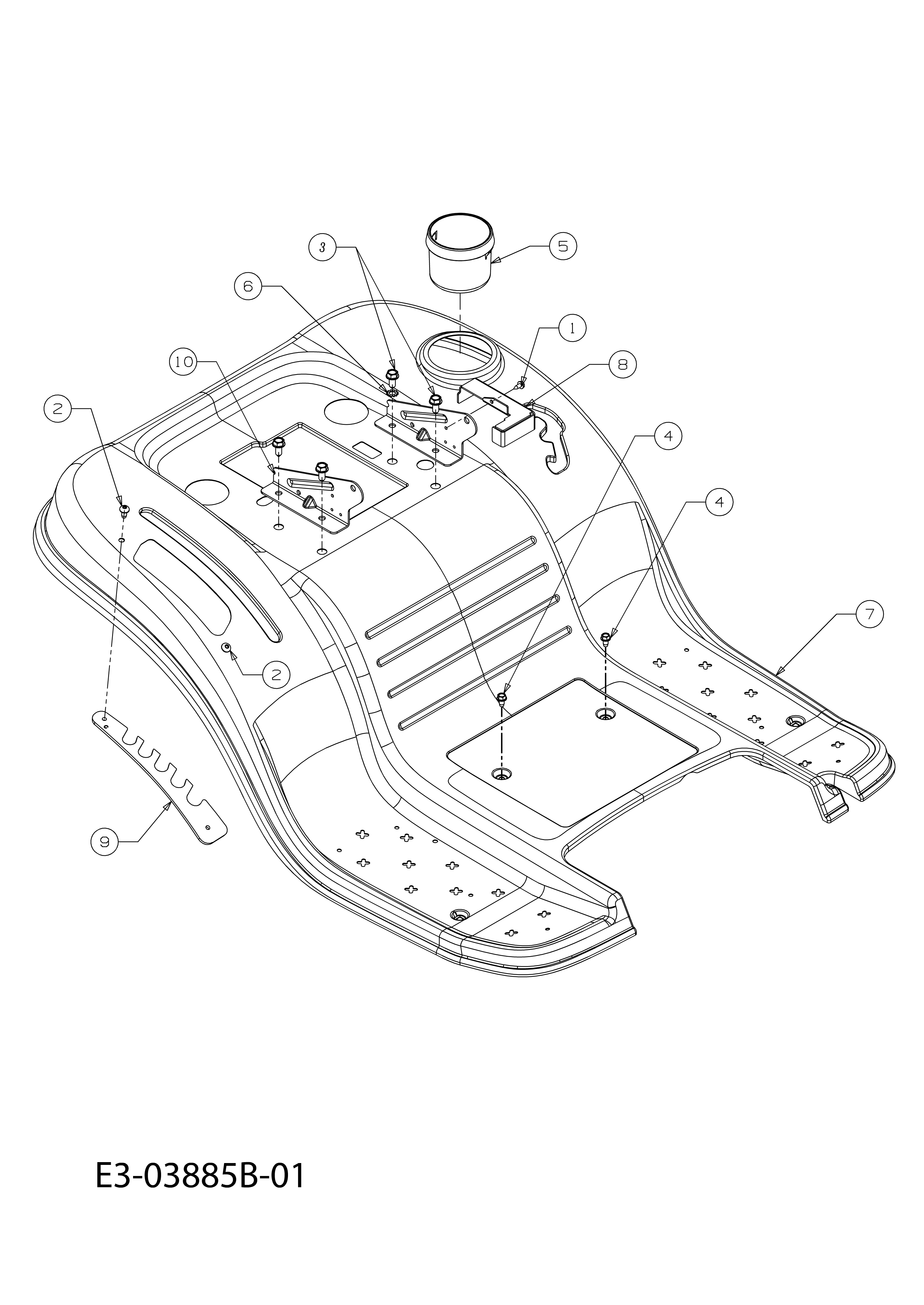 Rear body