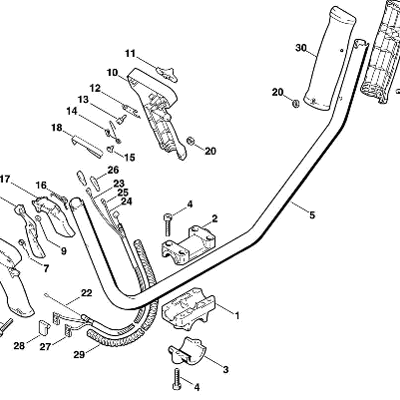 L-Two-handed handlebar FS 108