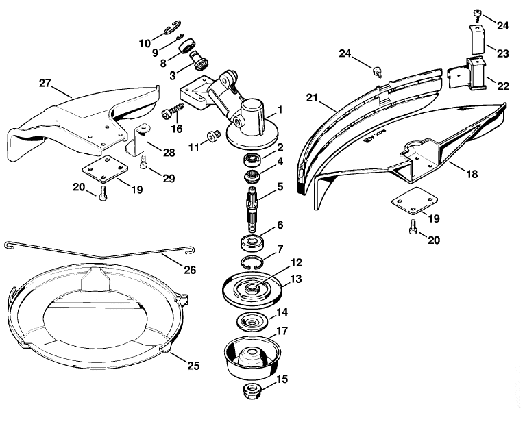 Gear head, Deflector