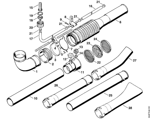 H-Pleated hose