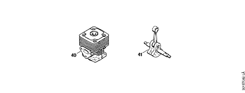 A_-Crankcase, Cylinder