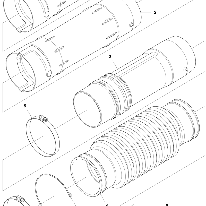 570bfs Exploded View Husqvarna 570BTS (2011) Parts Diagram, Page 1