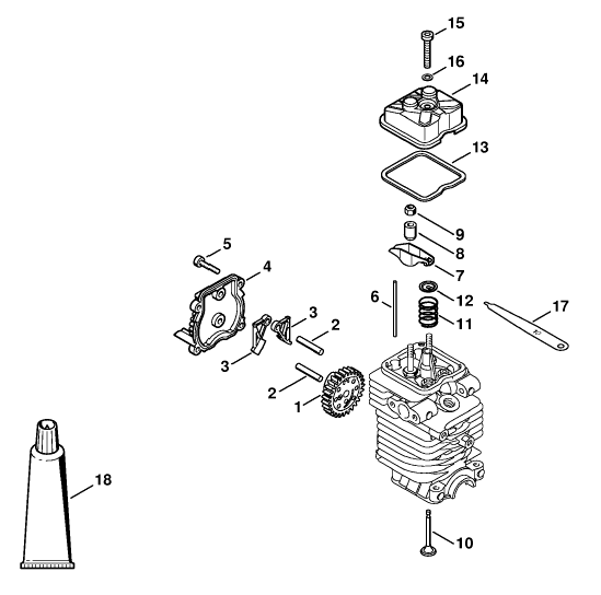 Valve timing gear