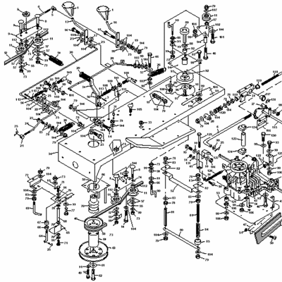 Tractor Chassis, PTO, Brake & Cutter Controls – T1400, T1800 and T1600 Early