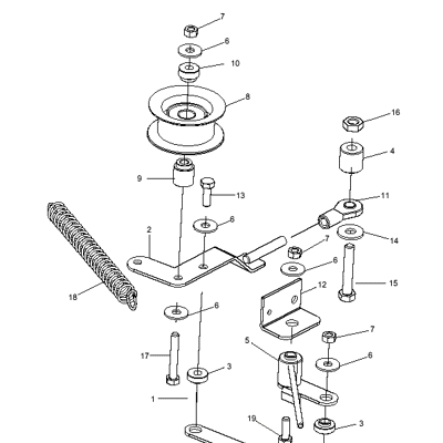 Deck Tension Assembly