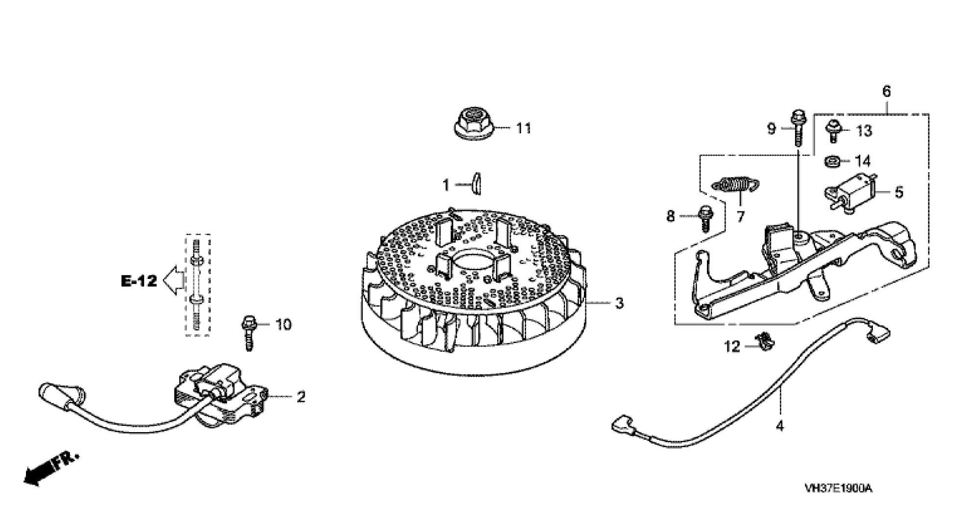 FLYWHEEL & IGNITION COIL
