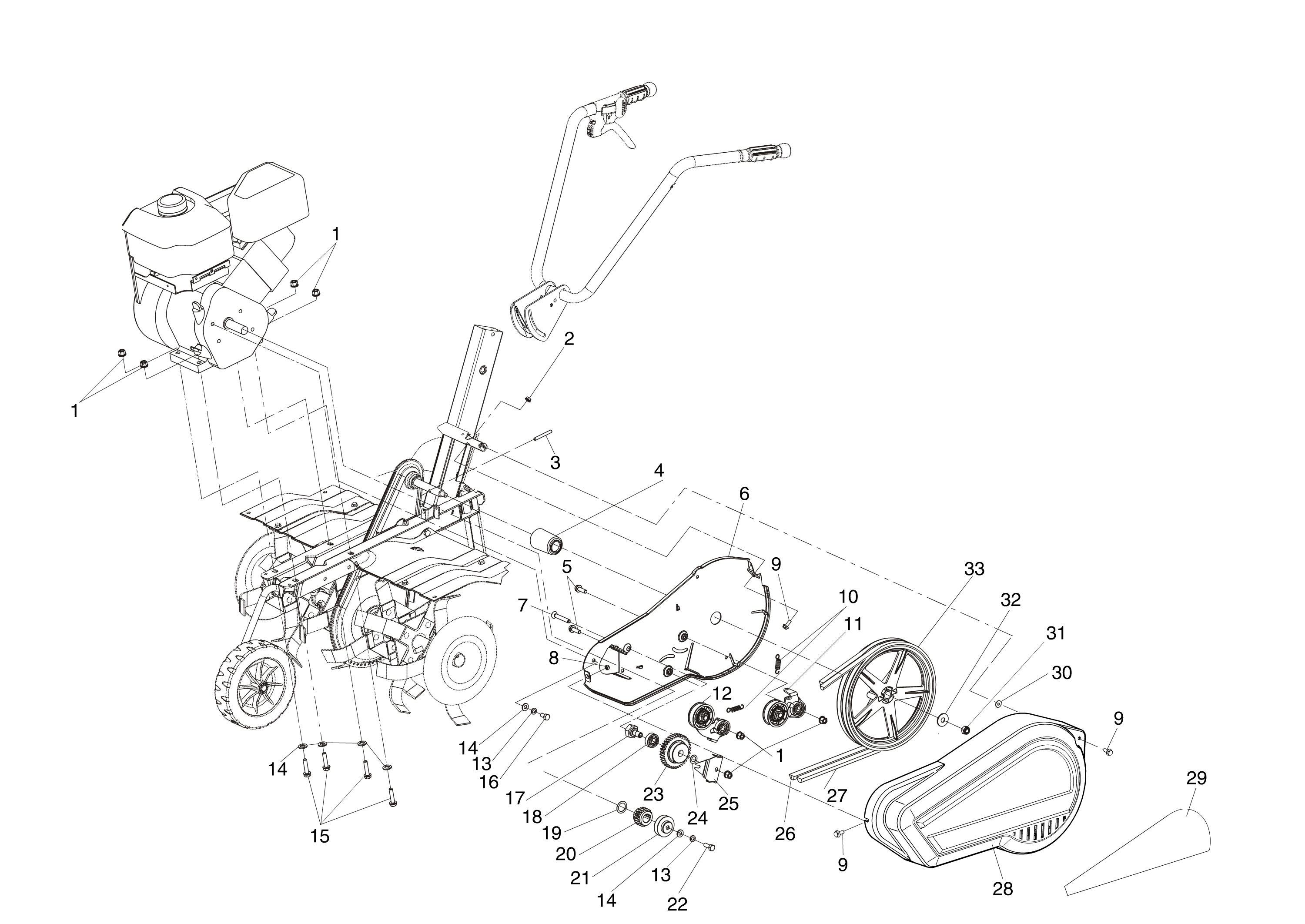 Illustrated parts list 2