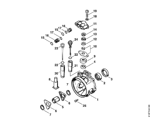 C-Pump housing