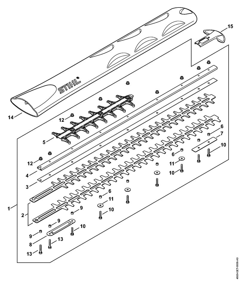 H CUTTER BAR 750MM