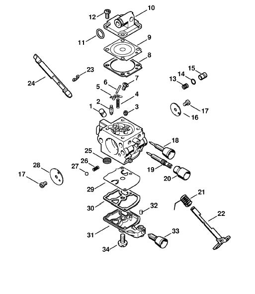 Carburetor C1Q-S125 BR