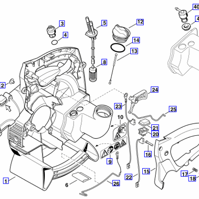 Stihl (SH55) Parts Diagrams