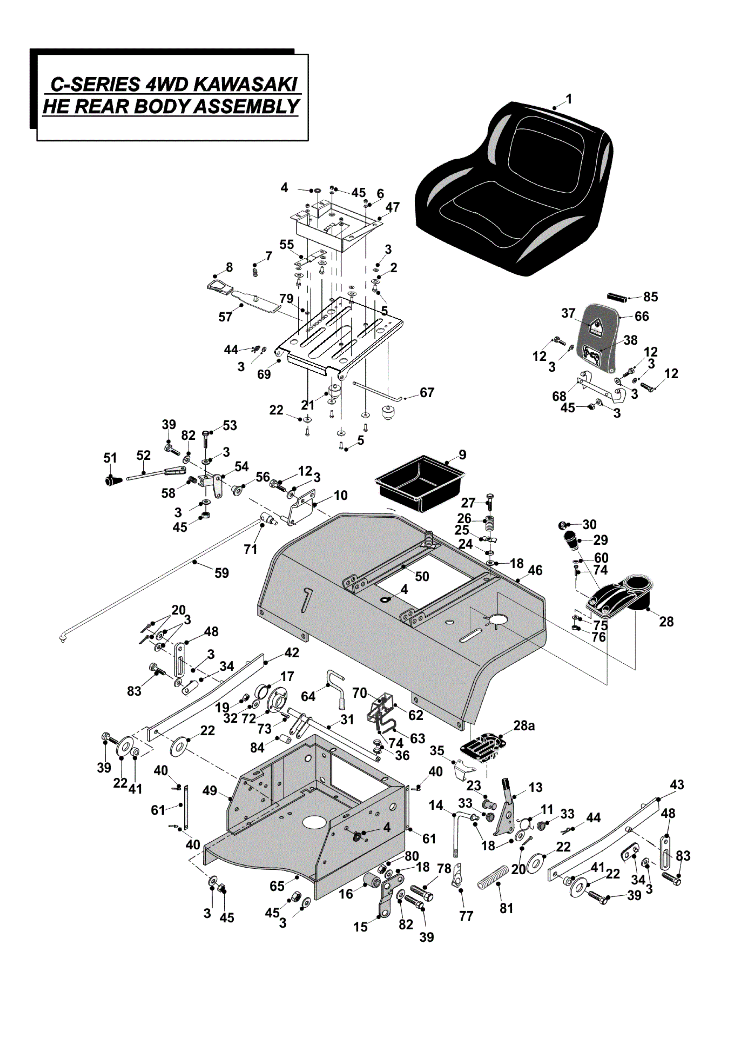 HE REAR BODY ASSY