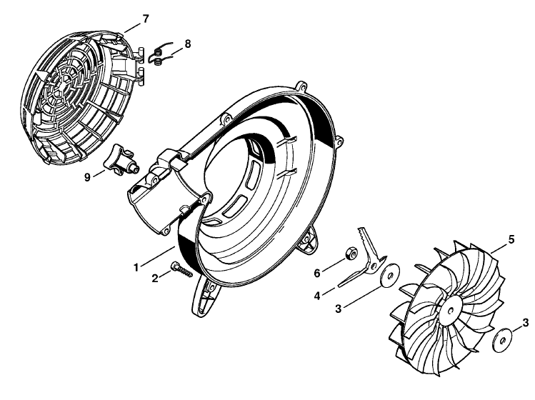 Fan housing outer