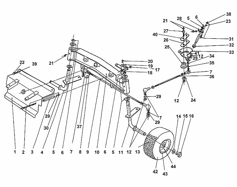 B - Front Axle