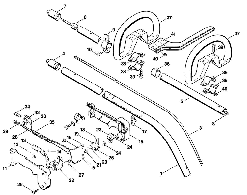 H-Drive tube, Loop handle