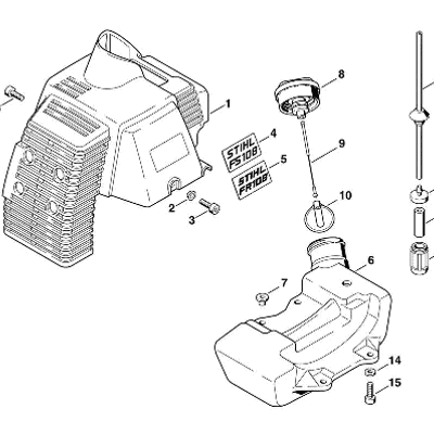 D-Cover, Fuel tank