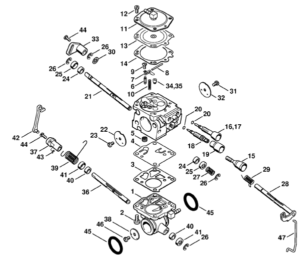 Carburetor WJ-114A