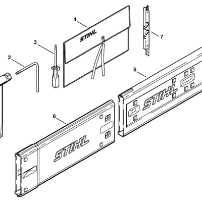 Stihl MS 311 Chainsaw (MS311 Z) Parts Diagram, AV system Stihl MS 311 Chainsaw (MS311 Z) Parts Diagram, AV system