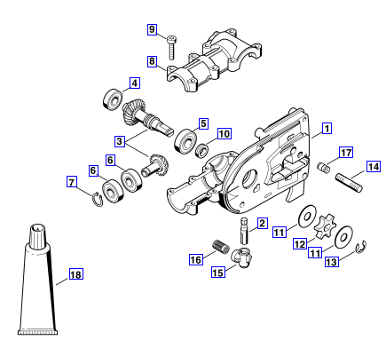 HT-KM GEAR HEAD