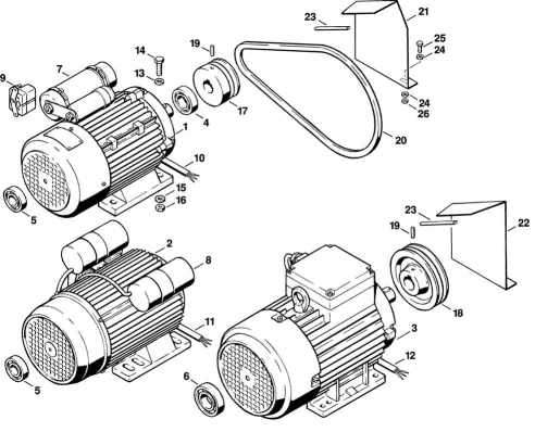 A-Electric motor