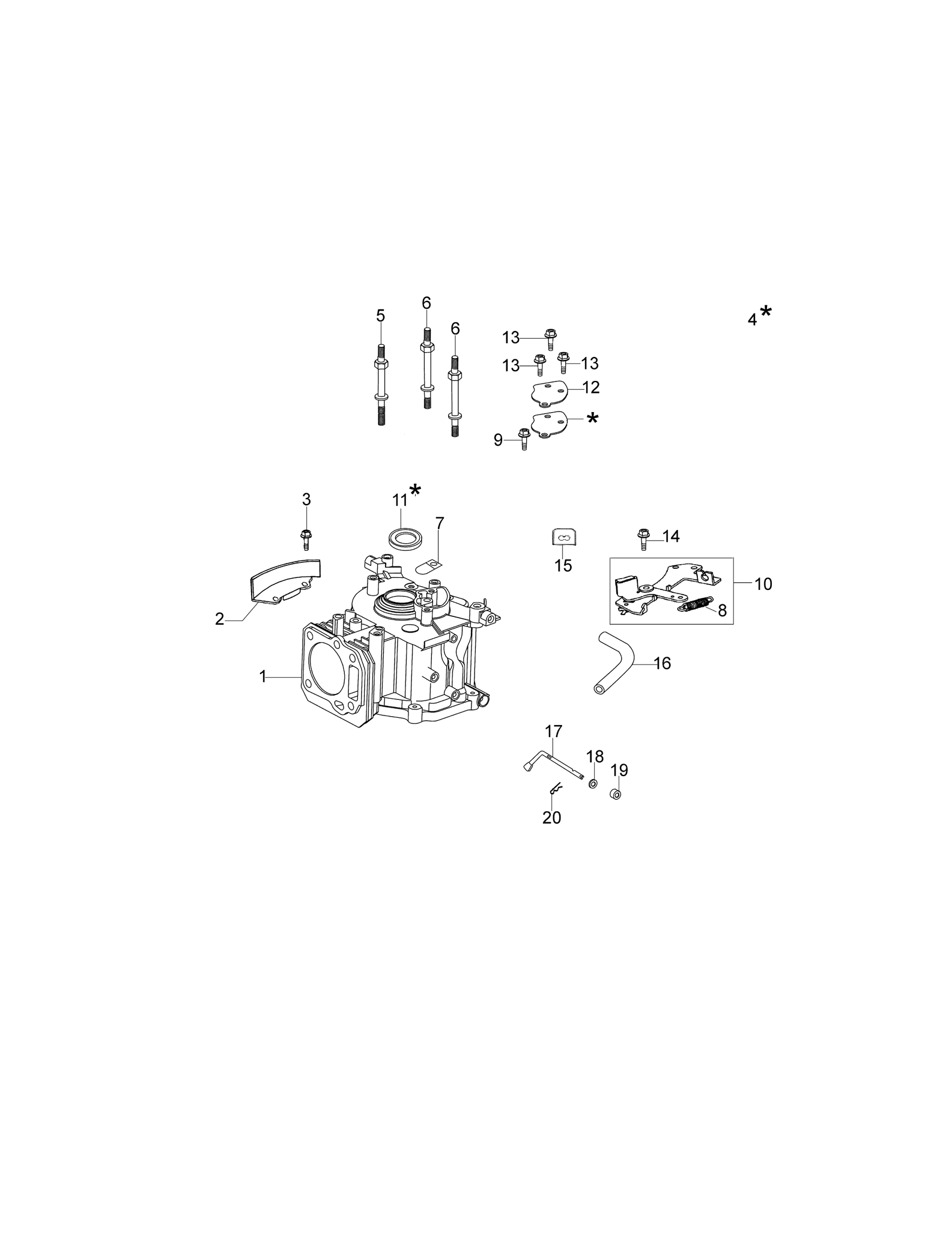 Cylinder & Crankcase