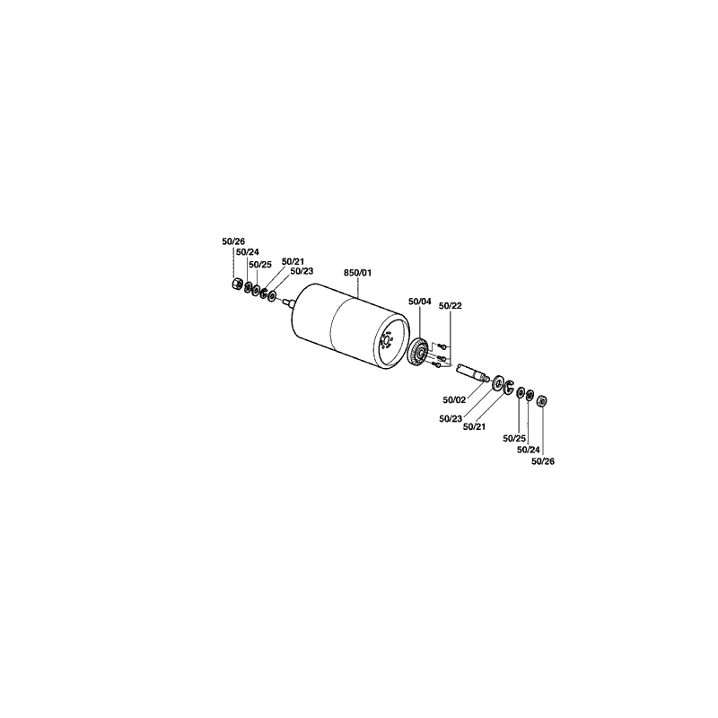 Qualcast Classic Electric 30 (F016313042) Parts Diagram, Page 4