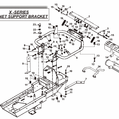 Bonnet Support Bracket