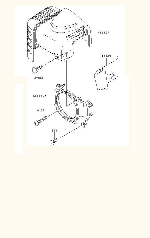Kawasaki (HA043F-AS50) Parts Diagrams