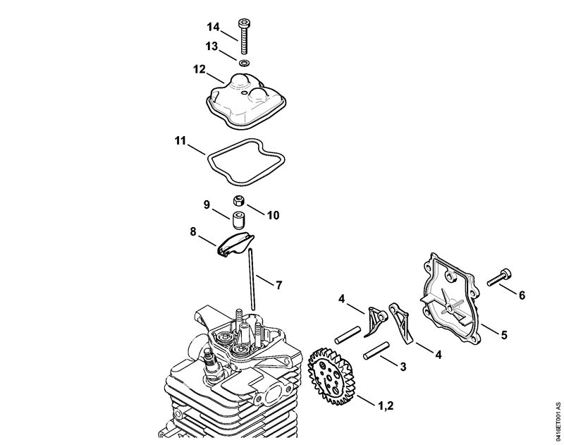 B VALVE TIMING GEAR