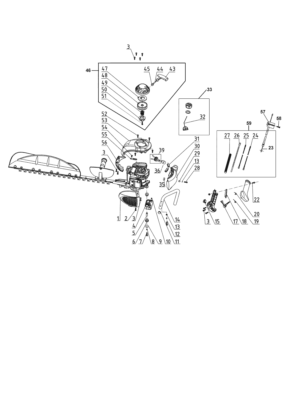 Handle/Tank/Recoil