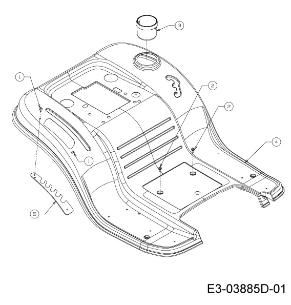 Rear body