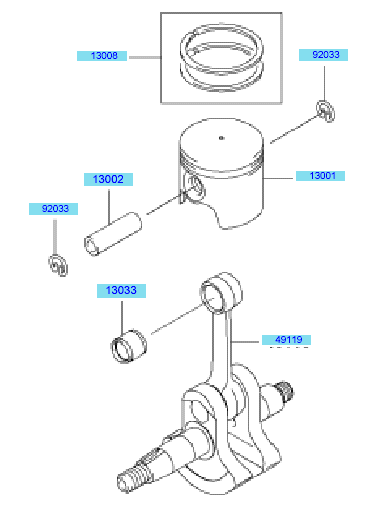 Piston & Crankshaft