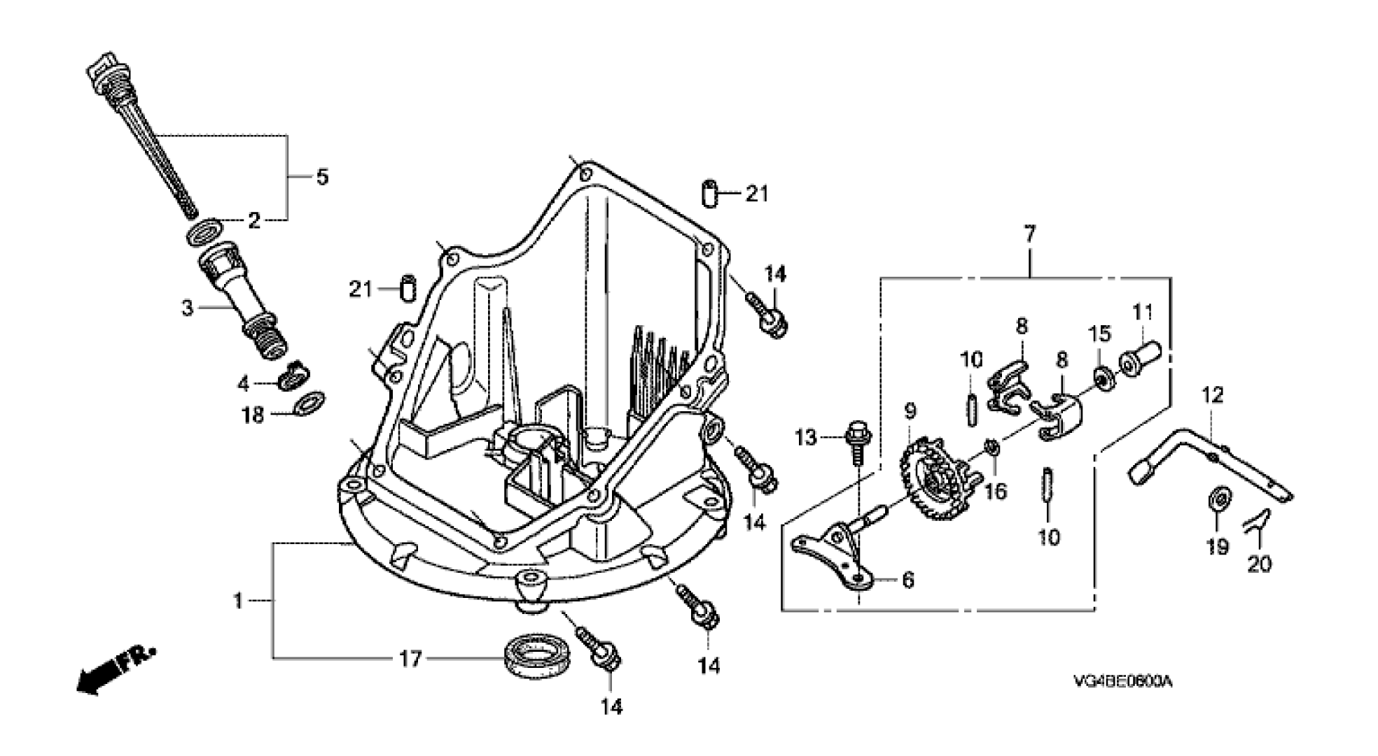 OIL PAN SUMP