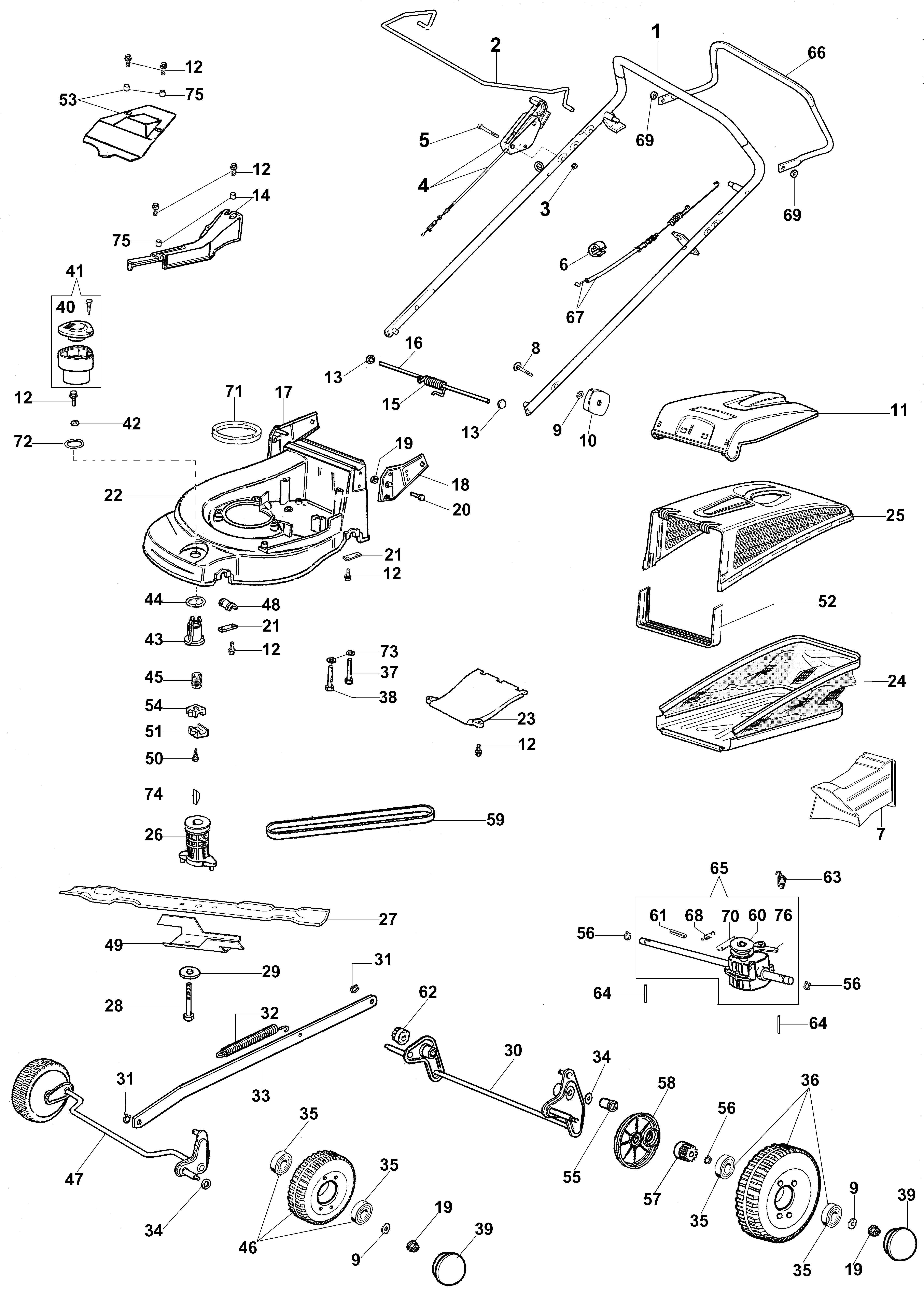 Illustrated parts list (Until May 2007)