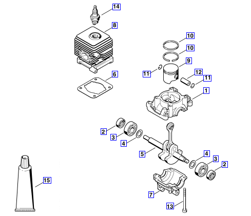 CRANKCASE-CYLINDER