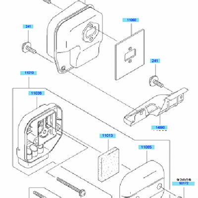 Air Filter & Muffler