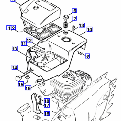 Ms720 Stihl (MS720) Parts Diagrams