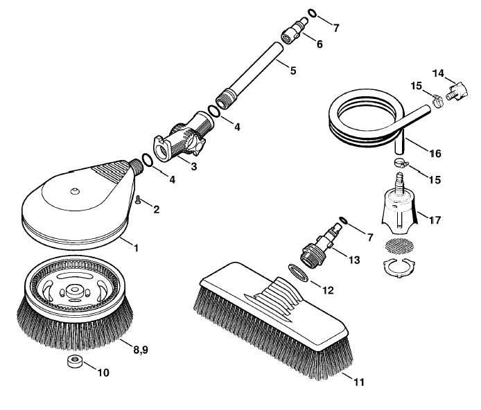 Washing brush