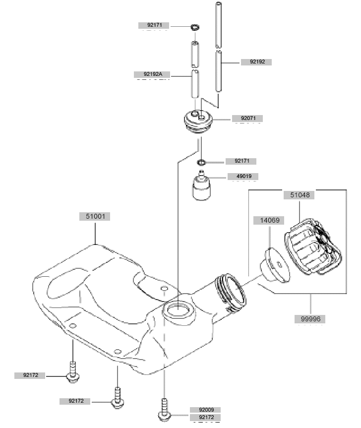 Fuel Tank - Fuel Valve