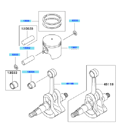 Piston - Crankshaft