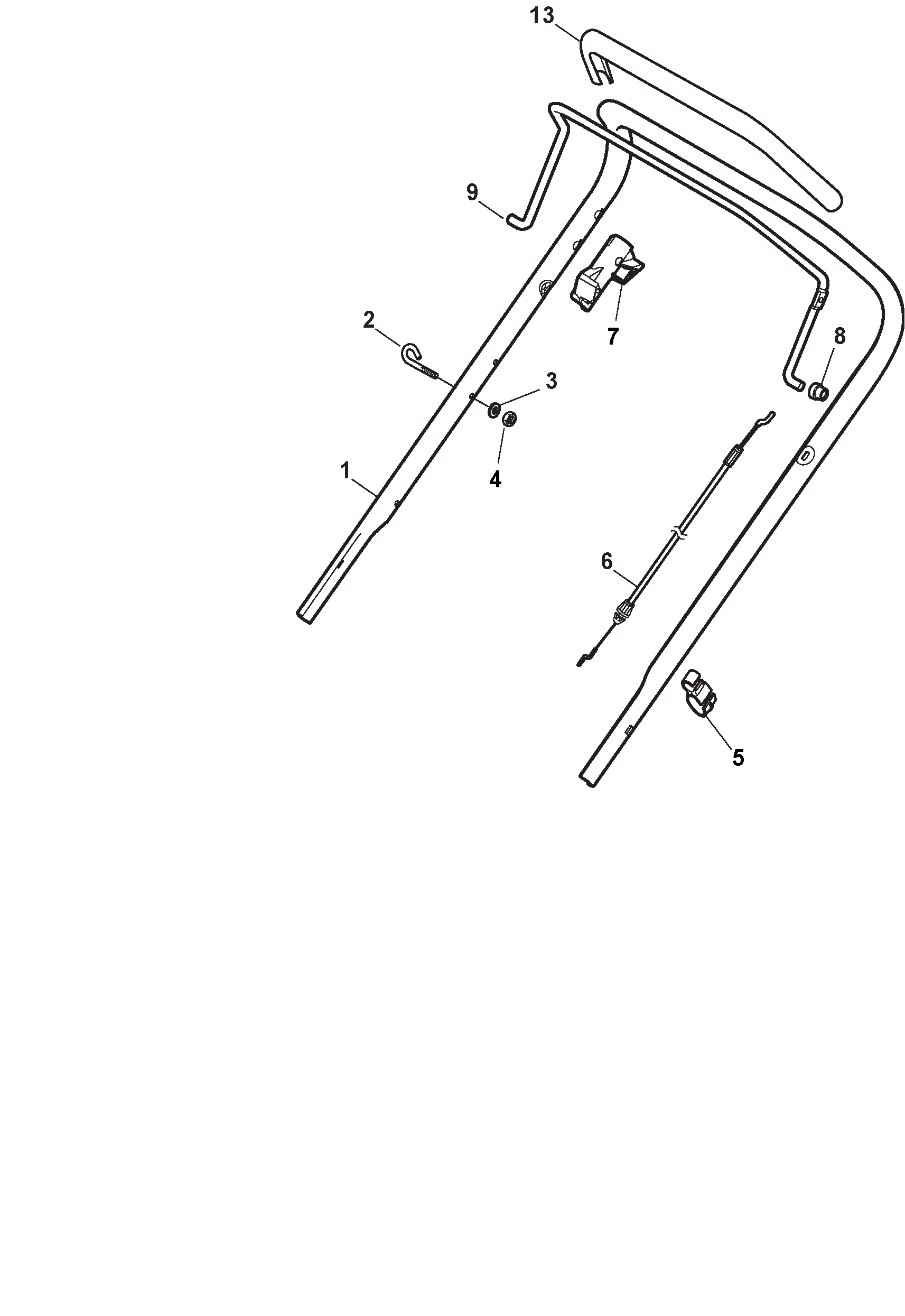 Handle, Upper Part