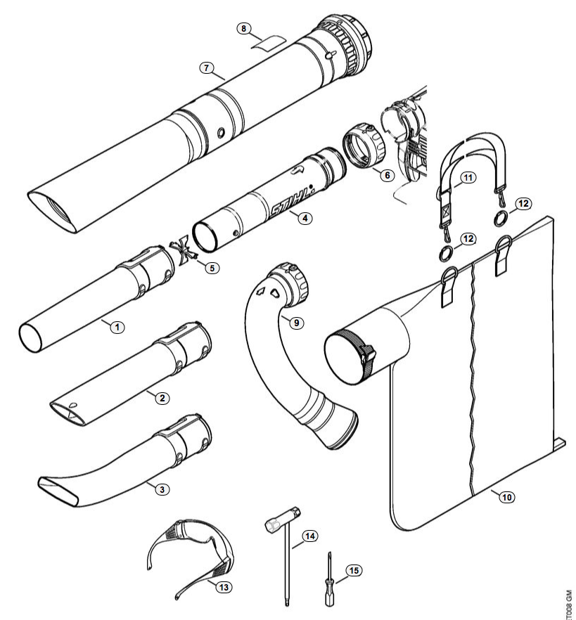 Vacuum attachment/Nozzle