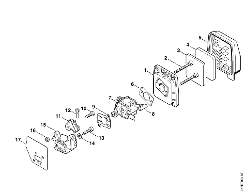 E-Air filter, Oil pump