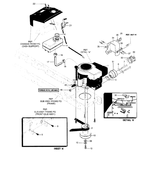 Engine and Control Assy
