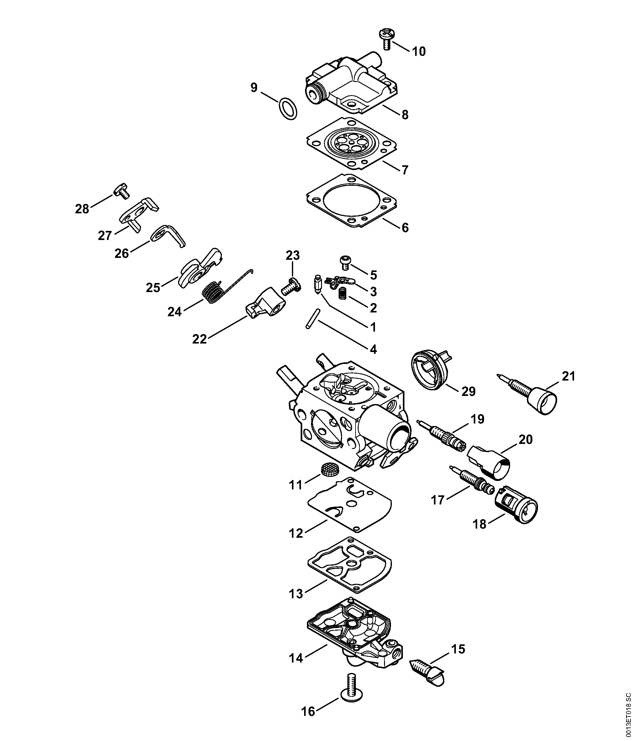 Carburetor C1Q-S280A