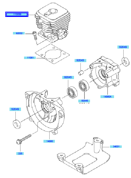 Cylinder & Crankcase