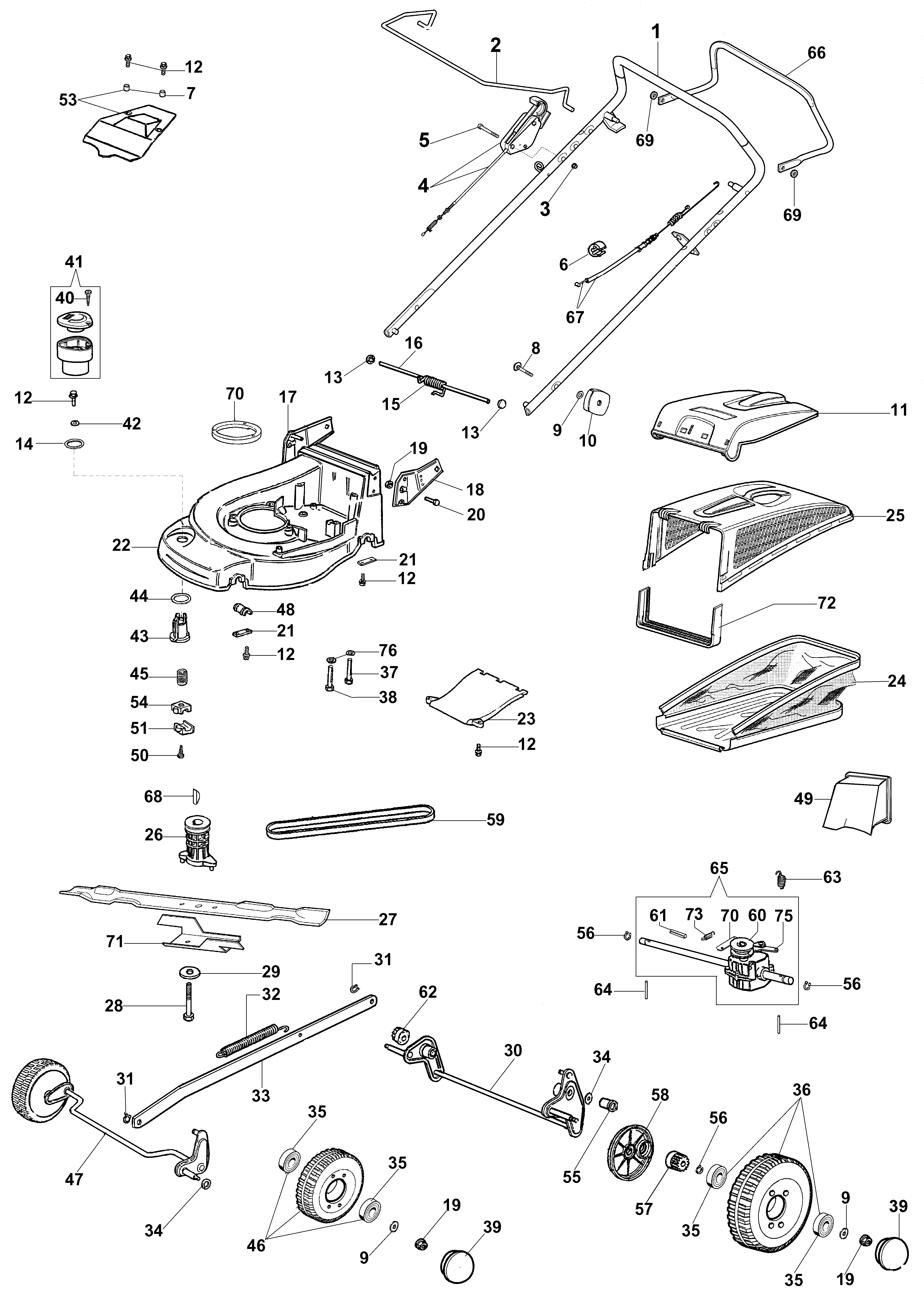 Illustrated parts list (Until May 2007)