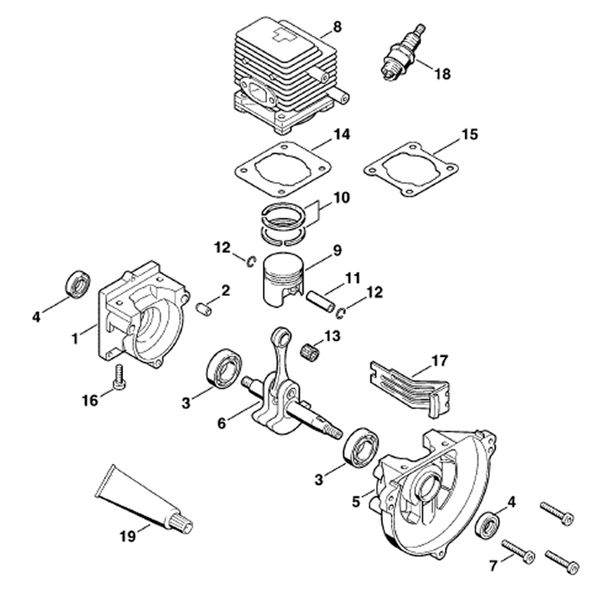 CRANKCASE-CYLINDER