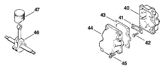 A_-Crankcase, Cylinder